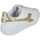 Chaussures Enfant Baskets mode Diadora 101.176596 01 C1070 White/Gold Doré