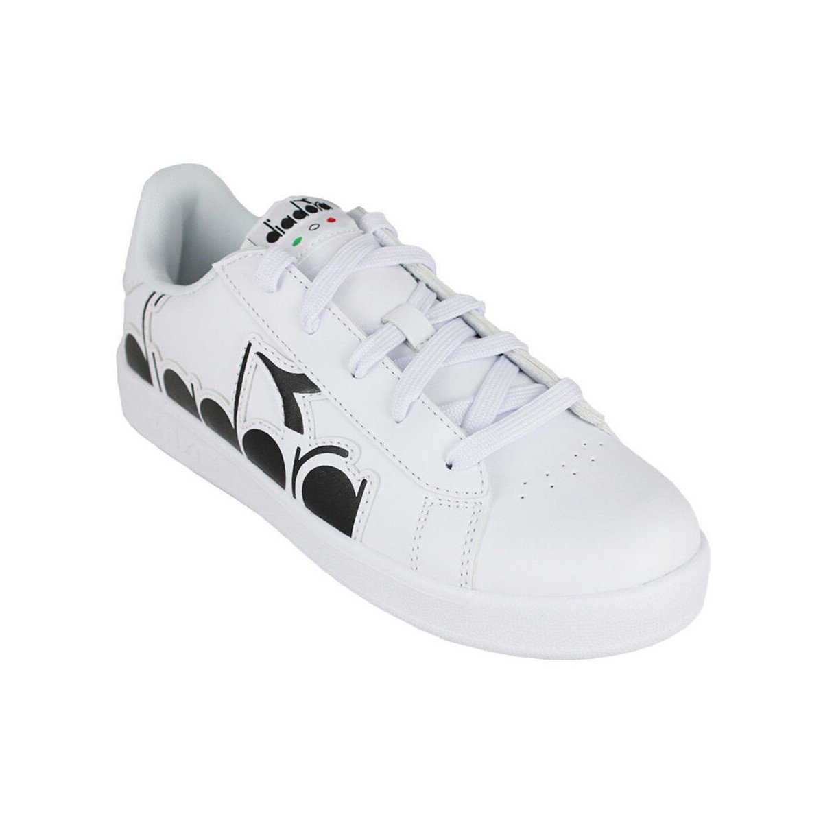 Chaussures Enfant Baskets mode Diadora 101.176274 01 C0351 White/Black Noir