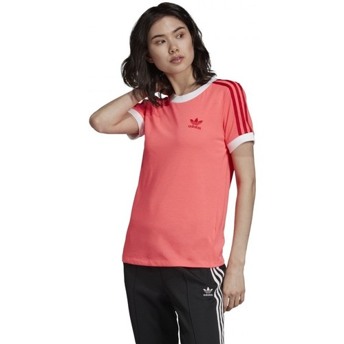 Vêradial Femme T-shirts & Polos adidas Originals 3 Str Tee Rose