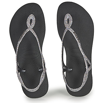 Chaussures Femme Sandales et Nu-pieds Havaianas LUNA PREMIUM II Noir / Gris