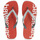 Chaussures Tongs Havaianas TOP LOGOMANIA HIGHTECH Rouge