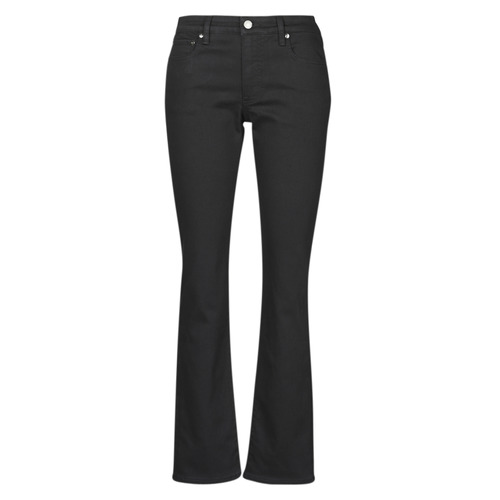 Vêtements Femme Jeans droit En vous inscrivant vous bénéficierez de tous nos bons plans en exclusivité MIDRISE STRT-5-POCKET-DENIM Noir