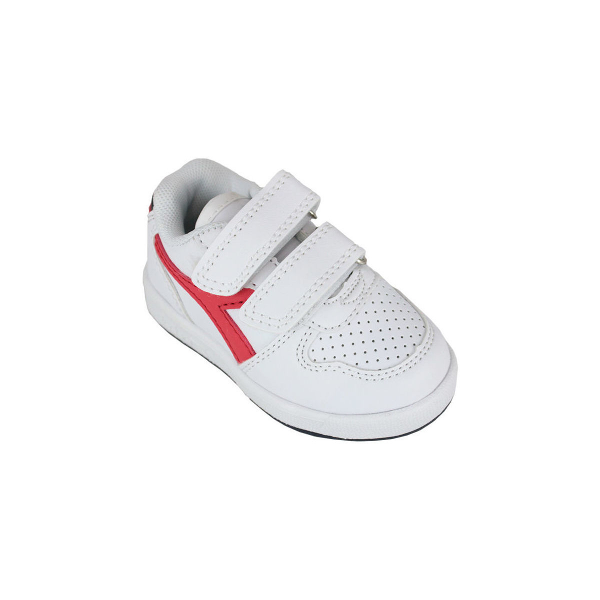 Chaussures Enfant Baskets mode Diadora 101.173302 01 C0673 White/Red Rouge