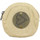 Sacs Femme Porte-monnaie Morgan Petit porte monnaie plat  toile beige motif cœur Multicolore