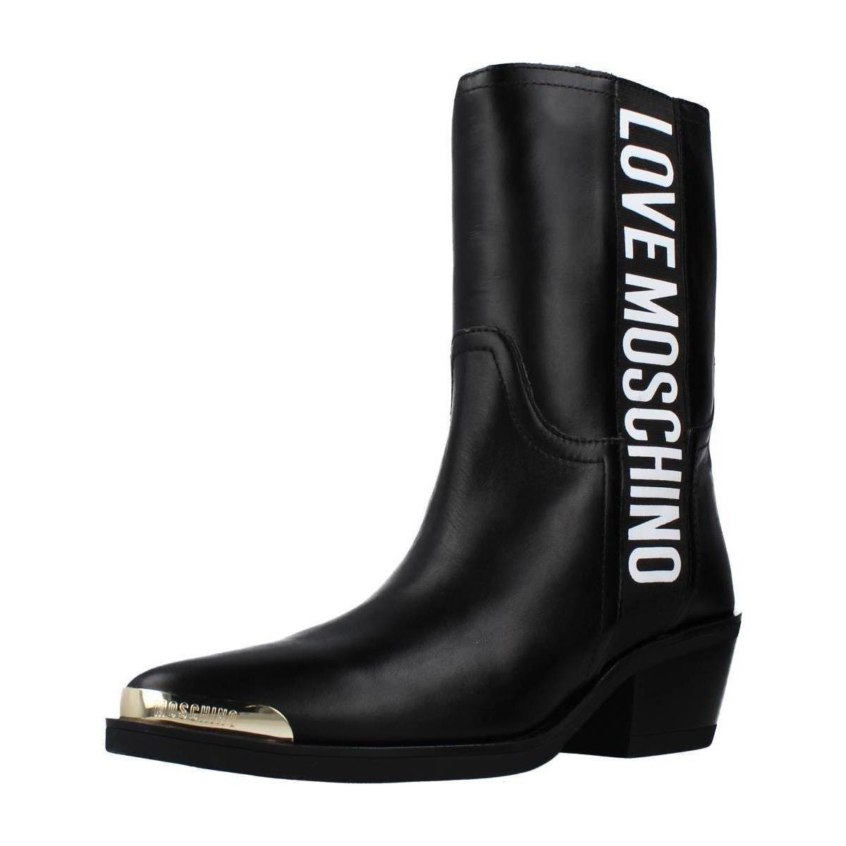 Chaussures Femme Bottes Love Moschino JA21415G0BJA Noir