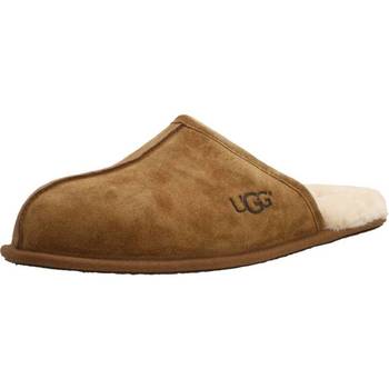 Chaussures Homme Chaussons UGG SCUFF Marron