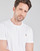 Vêtements Homme T-shirts manches courtes Polo Ralph Lauren T-SHIRT AJUSTE COL ROND EN PIMA COTON Blanc