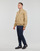 Vêtements Homme Blousons Polo Ralph Lauren BLOUSON ZIPPE EN SERGE DE COTON AVEC DOUBLURE TARTAN Beige