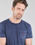 Vêtements Homme T-shirts manches courtes Polo Ralph Lauren T-SHIRT AJUSTE AVEC POCHE EN COTON Bleu