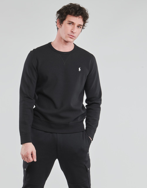 Vêtements Homme Sweats Polo Ralph Lauren SWEATSHIRT COL ROND EN JOGGING DOUBLE KNIT TECH Noir