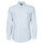 Vêtements Homme Chemises manches longues Polo Ralph Lauren CHEMISE AJUSTEE EN OXFORD COL BOUTONNE Bleu / Blanc