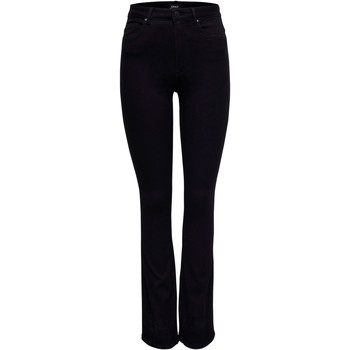 Vêtements Femme Jeans bootcut Only 15163338 Noir