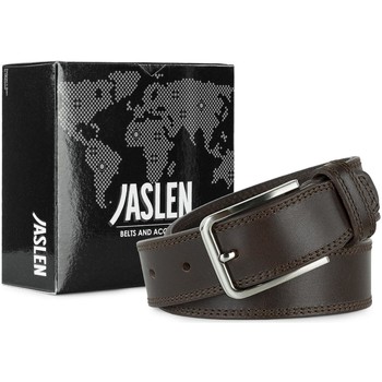 Jaslen Formal Leather Marron
