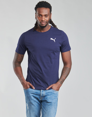 Vêtements Homme T-shirts manches courtes Puma ESS TEE Marine
