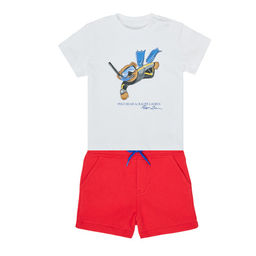 Vêtements Garçon Ensembles enfant Polo Ralph Lauren SOULA Multicolore
