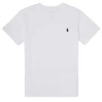 Vêtements Garçon T-shirts manches courtes Polo Ralph Lauren TINNA Blanc