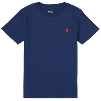 Vêtements Enfant T-shirts manches courtes Polo Ralph Lauren TINNA Marine