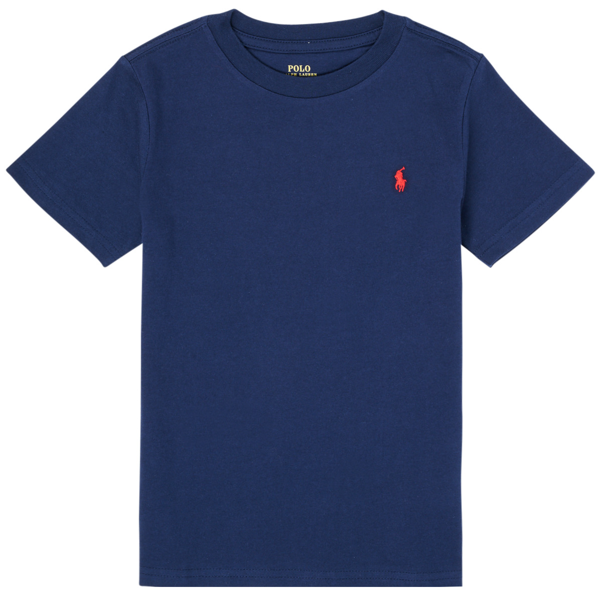 Vêtements Enfant T-shirts manches courtes Sleeved Polo Ralph Lauren TINNA Marine