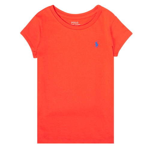 Vêtements Fille T-shirts manches courtes Polo Ralph Lauren SIDONIE Rouge