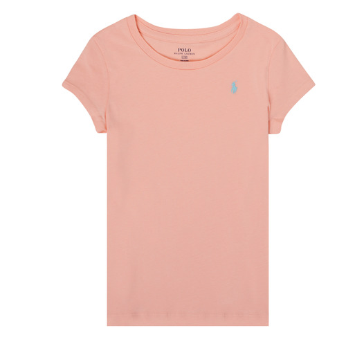 Vêtements Fille T-shirts manches courtes Polo Ralph Lauren SIDONIE Rose