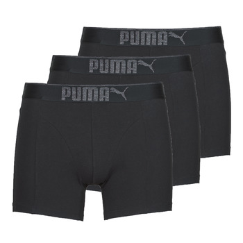 Sous-vêtements Homme Boxers Puma SUEDED COTTON X3 Noir