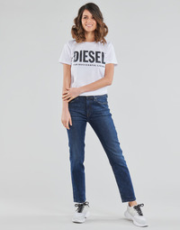 Vêtements Femme Jeans droit Diesel D-JOY Bleu Médium