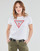 Vêtements Femme T-shirts manches courtes Guess SS CN ORIGINAL TEE Blanc