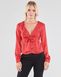 Vêtements Femme Alma En Pena Guess NEW LS GWEN TOP Rouge / Blanc