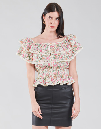 Vêtements Femme Tops / Blouses Guess SS NEW ISOTTA TOP Rose