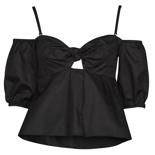 Vêtements Femme Tops / Blouses unveiled Guess SS ONORIA TOP Noir