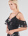 Vêtements Femme credit card holder guess certosa multiple cc w zip smmono lea75 bla AGATHE DRESS Noir / Multicolore