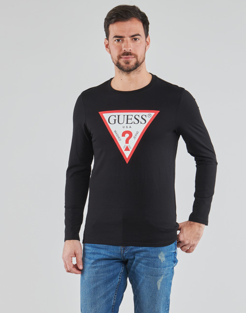 GuessGuess T-Shirt Manches Longues avec Logo CN Original Marque  