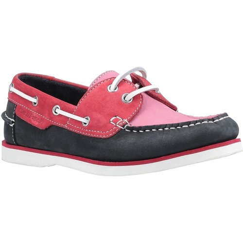 Chaussures Femme Chaussures bateau Hush puppies FS7059 Rouge