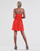 Vêtements Femme Robes courtes Tommy Jeans TJW ESSENTIAL STRAP DRESS Rouge