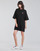 Vêtements Femme Robes courtes Tommy Jeans TJW OVERSIZED BADGE TEE DRESS Noir