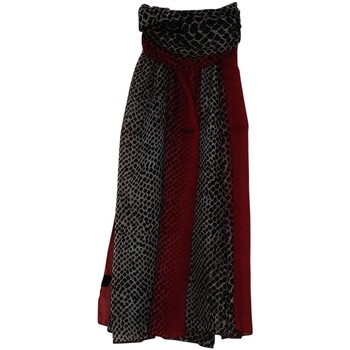 Accessoires textile Femme Noeud Papillon Bois écossais Chapeau-Tendance Foulard léopard VINTO Rouge