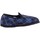 Chaussures Femme Chaussons Haflinger SLIPPER JAQUARD Bleu