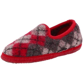 Chaussures Homme Chaussons Haflinger SLIPPER JAQUARD Rouge