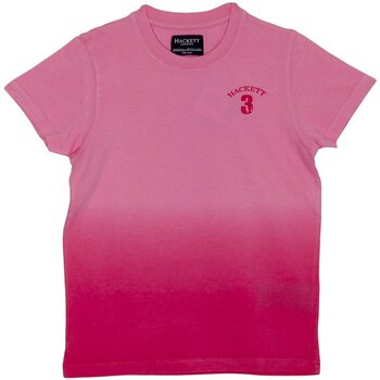 Vêtements Garçon T-shirts manches courtes Hackett HK500145-357 Rose