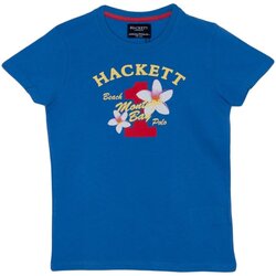 Vêtements Garçon T-shirts manches courtes Hackett HK500152-545 Bleu