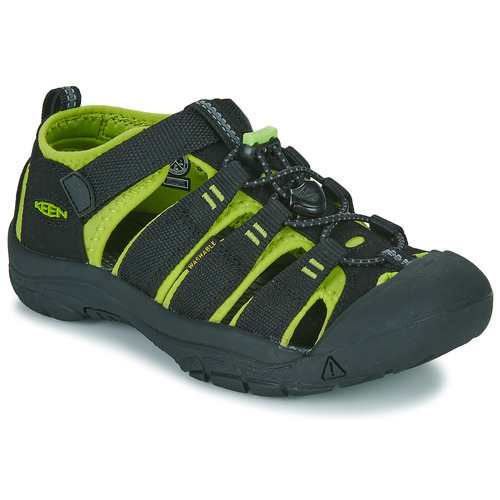 Chaussures Garçon TOMMY Sandales sport Keen NEWPORT H2 Noir / Vert