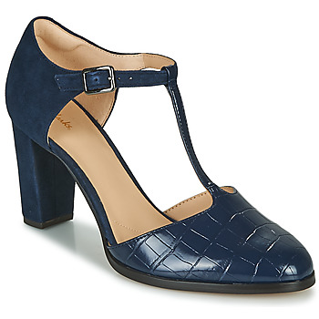 Chaussures Femme Escarpins Clarks KAYLIN85 TBAR2 Bleu