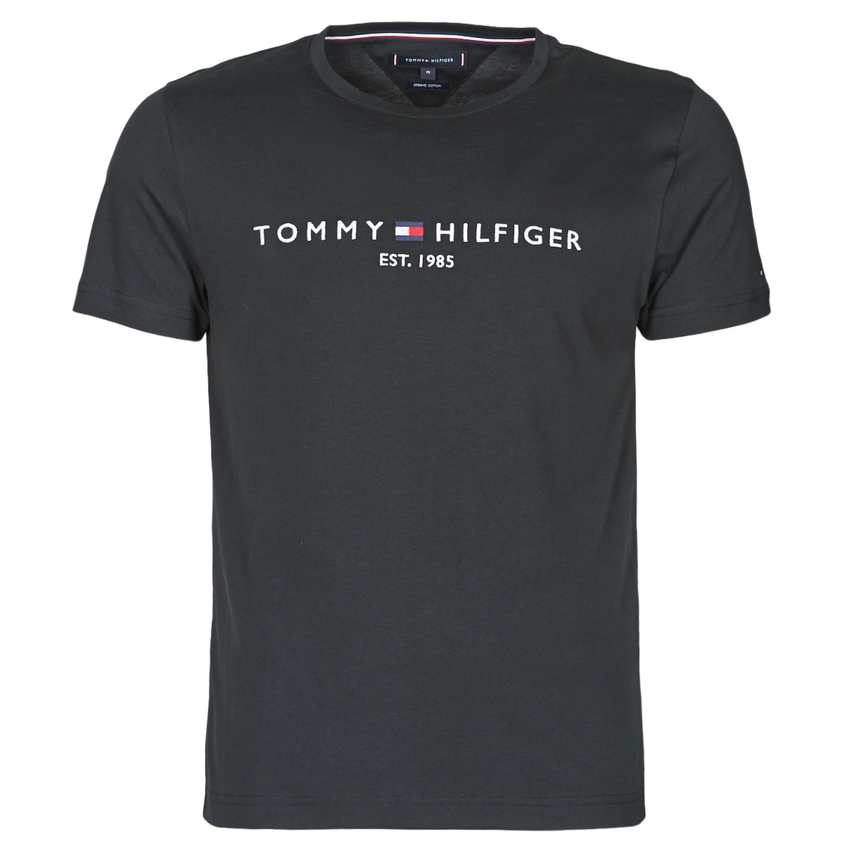Vêtements Homme T-shirts manches courtes helfiger Tommy Hilfiger CORE helfiger TOMMY LOGO Noir