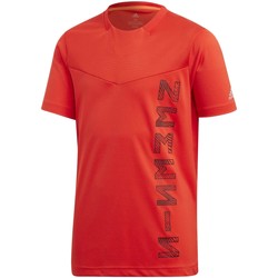 Vêtements Enfant T-shirts manches courtes mall adidas Originals T-shirt Nemeziz Jersey orange