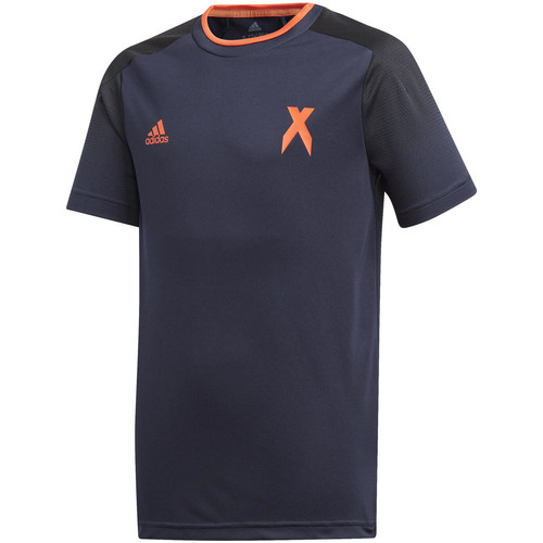 Vêtements Enfant T-shirts manches courtes adidas Originals T-shirt Football Inspired X Aeroready Bleu