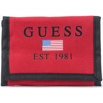 Sacs Homme Portefeuilles Guess american flag Rouge