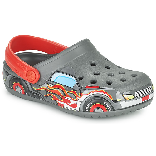 Crocs FLTRUCKBANDCLOG K Gris /rouge - Livraison Gratuite | Spartoo ! -  Chaussures Sabots Enfant 33,99 €