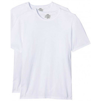 Vêtements Homme Pyjamas / Chemises de nuit DIM Lot de 2 Tee-shirts Col rond Blanc