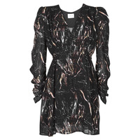 Vêtements Femme Robes courtes Replay W9681-73370 Noir / Blanc