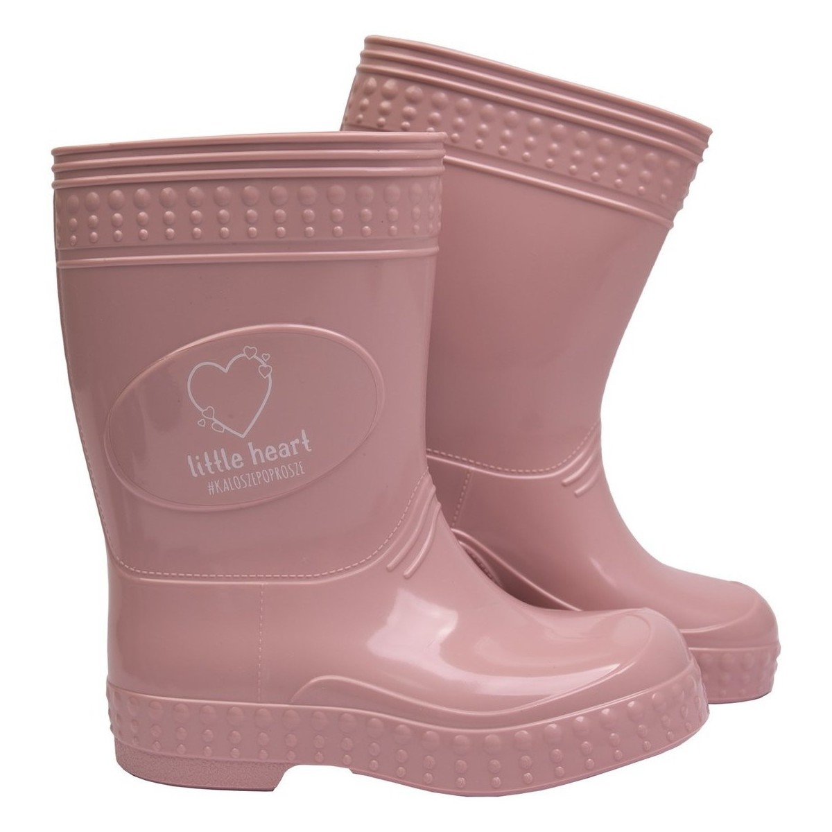 Chaussures Fille Bottes de pluie Kaloszepoprosze PLUIE Enfant ROSE Rose